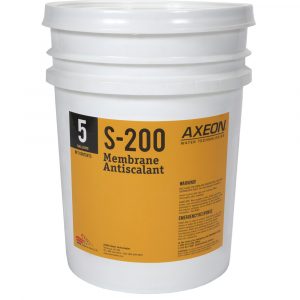 AXEON S–200 Membrane Antiscalant, 5-Gallon