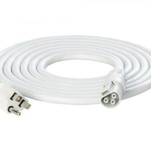 PHOTOBIO X White Cable Harness, 16AWG 110-120V Plug, 5-15P, 10'