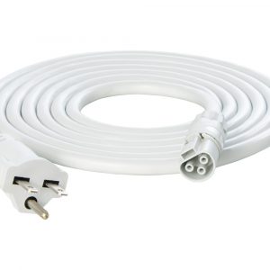 PHOTOBIO X White Cable Harness, 16AWG 208-240V Plug, 6-15P, 10'