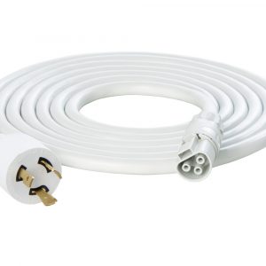 PHOTOBIO White Cable Harness, 18AWG locking 277V, L7-20P, 10'