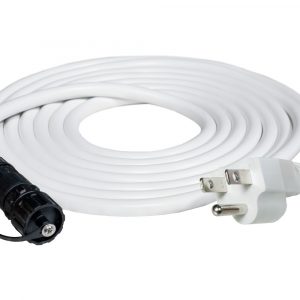 PHOTOBIO VP White Cable Harness, 18AWG, 110-120V, 5-15P, 10'