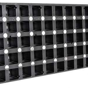 50-Cell Square Plug Flat Insert