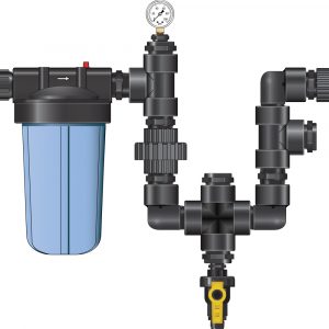 Dilution Solutions Hi-Flo (NDS) Kit, No-Monitor, 1.5 in