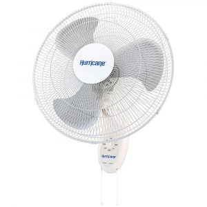 Hurricane Supreme Oscillating Wall Mount Fan 18"