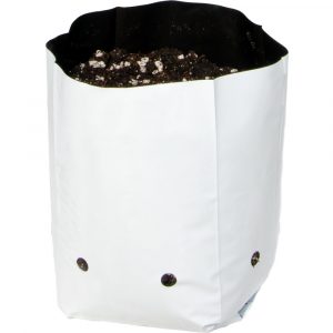 Hydrofarm Black & White Grow Bag, 1/2 gal (34 packs of 30)