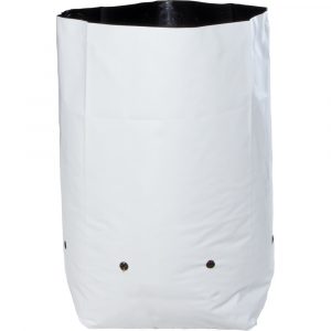 Hydrofarm Black & White Grow Bag, 3 gal (20 packs of 25)