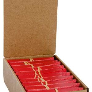 Hydrofarm Plant Stake Labels, Red, 4" x 5/8", case of 1000