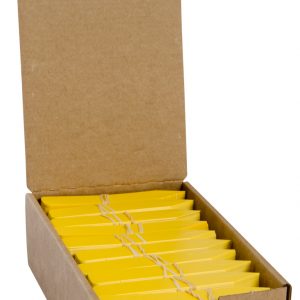 Hydrofarm Plant Stake Labels, Yellow, 4" x 5/8", case of 1000