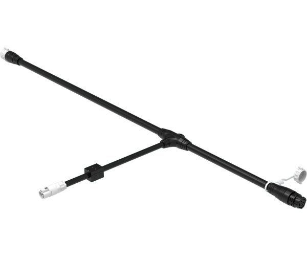 PHOTOBIO AC Power T Cable, 40A M25 to EN100, 1-T , Ferrite, 4.5'