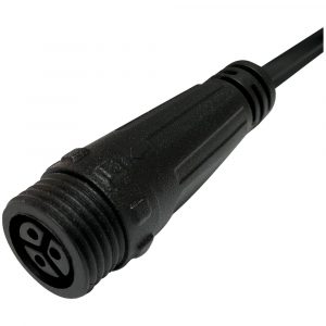 TrolMaster RJ12 to Threaded Waterproof Connector Converter Cable (ECS-3)
