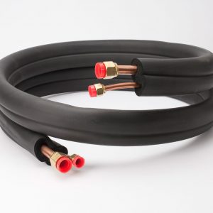 GREE Mini-Split Line Set 1/4"x5/8"x25 ft, 14-4 AWG Wire & Insulation