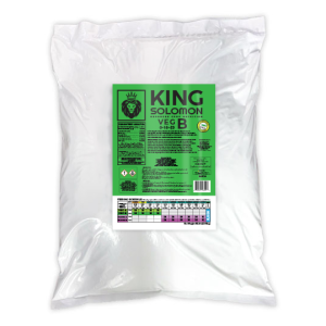 King Solomon Nutrients - 50 lb Dry Bag - VEG B King Solomon Nutrients 50 lb Dry Bag VEG B